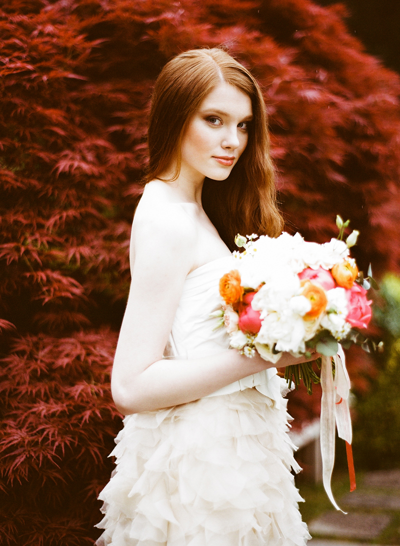 Bride on Como Lake