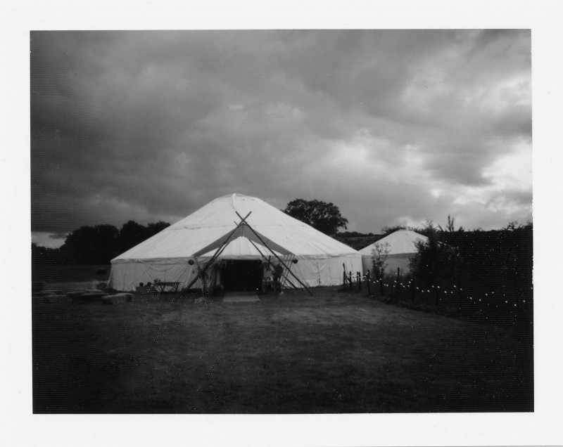 wedding in a yurt in uk