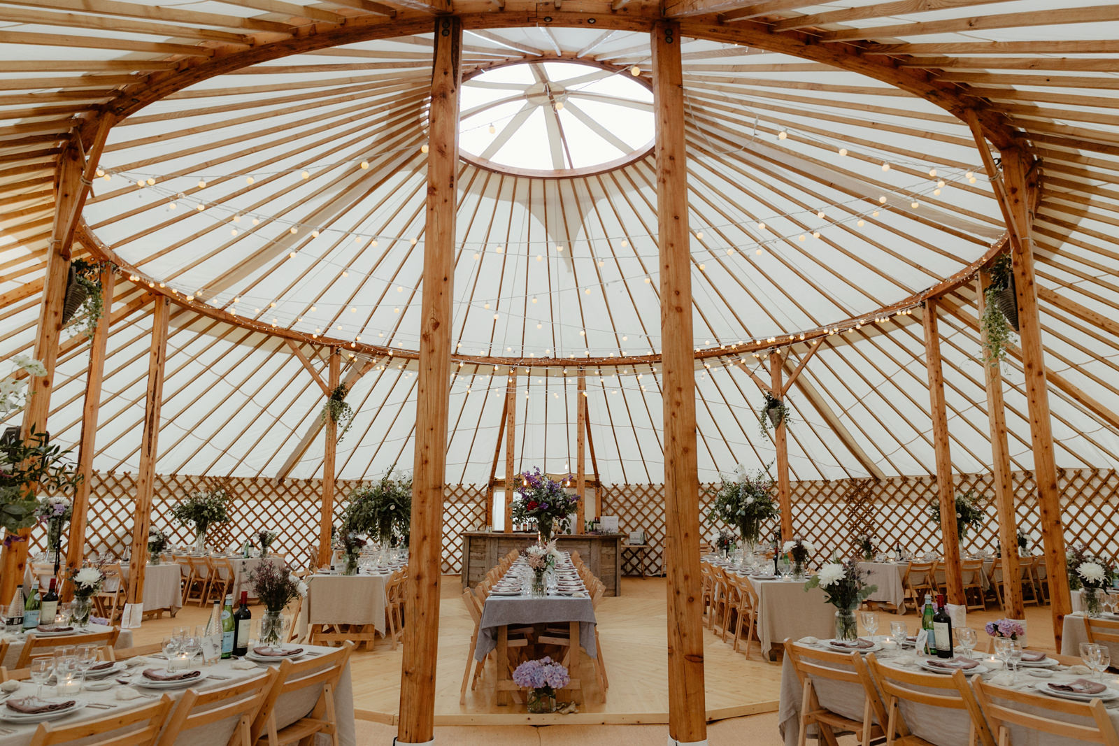 Yurt Wedding in the British Countryside