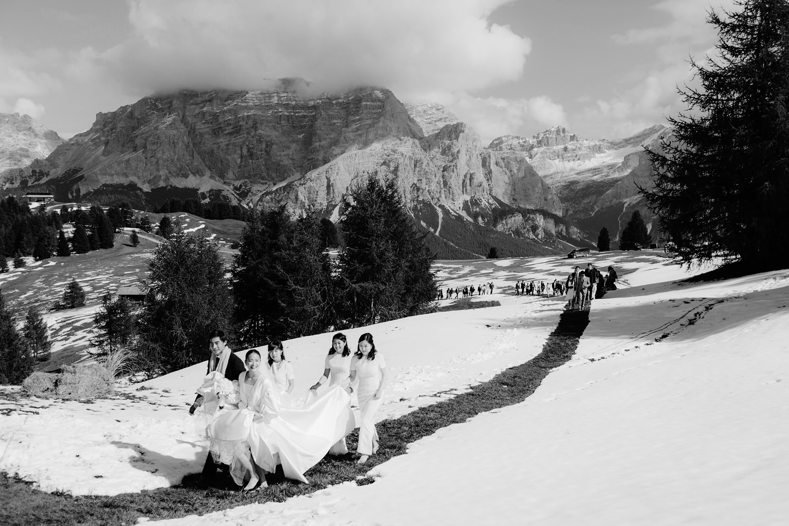 wedding in the Dolomites