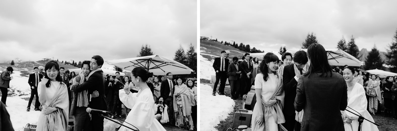 Mountain Wedding Reception