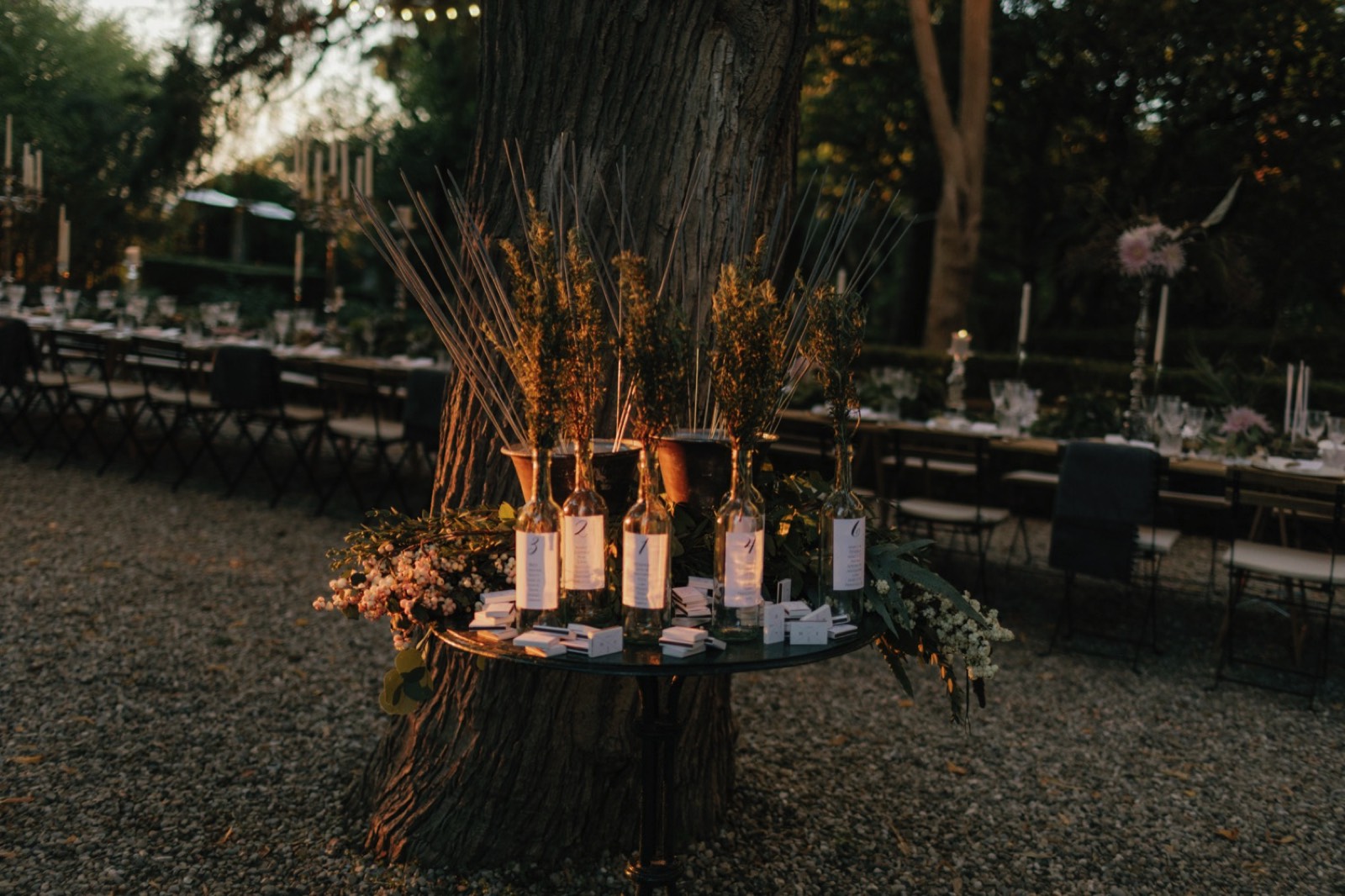 Candlelit Wedding at Borgo Stomennano